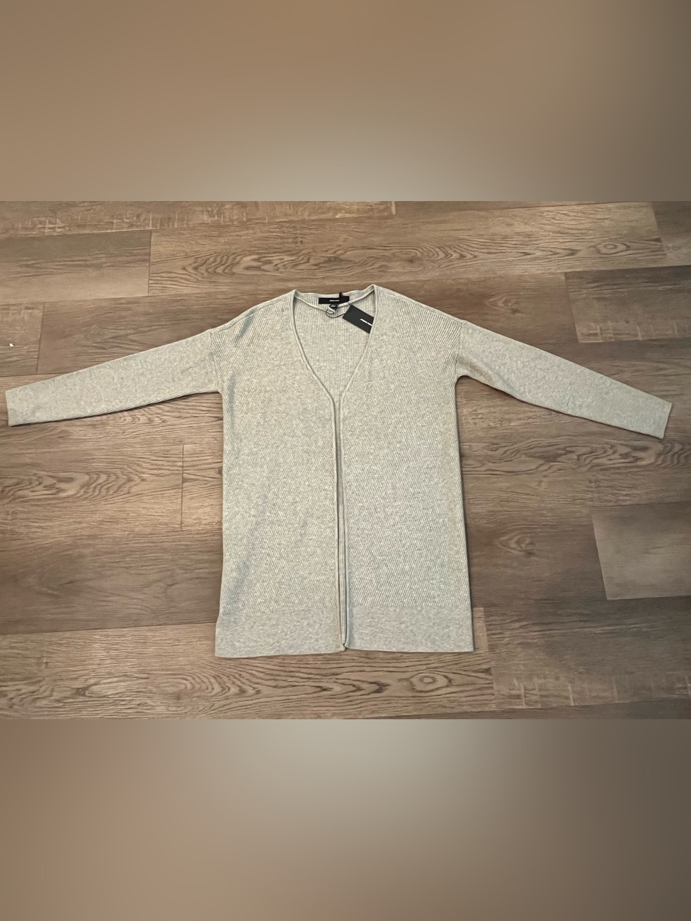 Vero Moda Ribbed Open-Front Cardigan - Picture 5 of 7